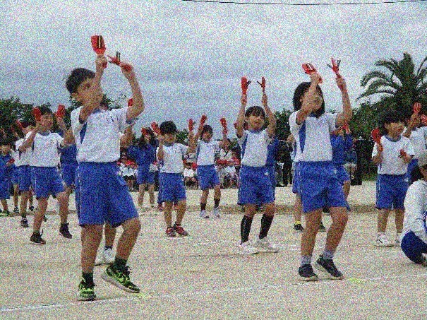 ３年生　協力！よっちょれパワー