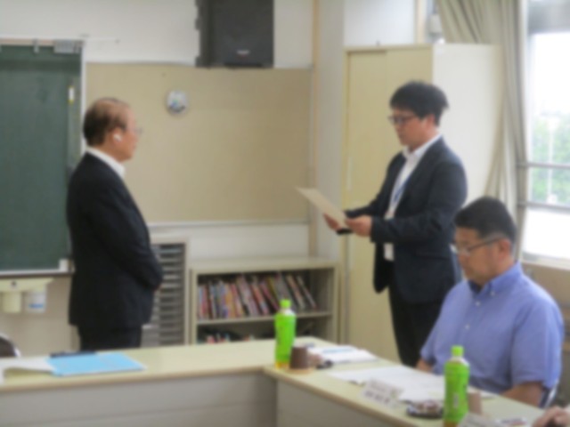 委嘱状の交付