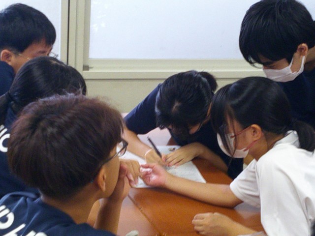 班で作戦会議