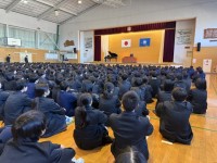 始業式の様子