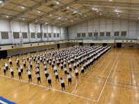 集団行動（ラジオ体操）