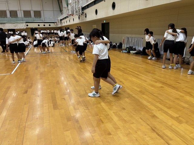 クラスマッチ練習①