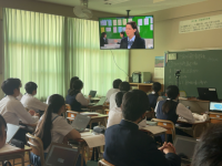 1組の道徳の様子