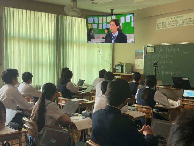 1組の道徳の様子