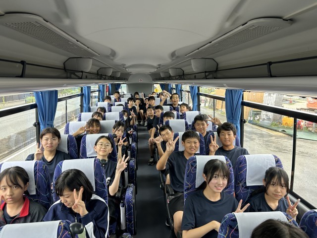１号車の様子(3・４組)